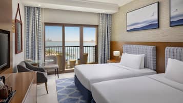 Hypo-allergenic bedding, minibar, in-room safe, individually decorated