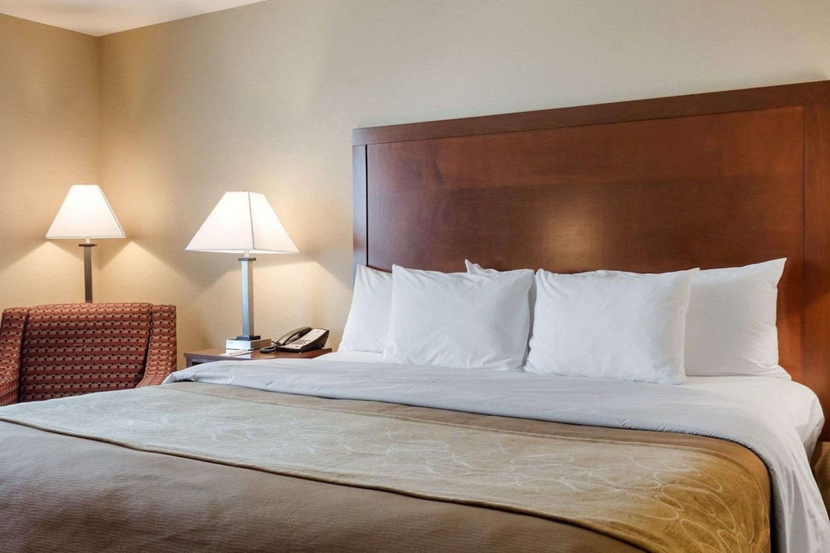 standard room, 1 king bed, non smoking | blackout curtains, soundproofing, iron/ironing board, free wifi