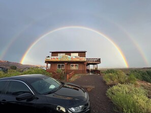 Façade de l’hébergement
