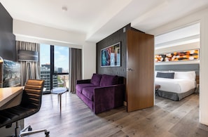 Suite, 1 Bedroom | Premium bedding, in-room safe, desk, iron/ironing board - The Godfrey Hotel Chicago (Chicago)