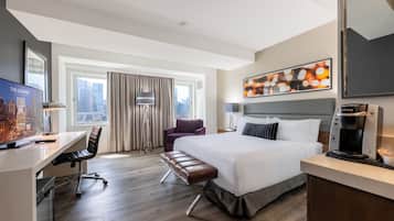 Premium bedding, in-room safe, desk, iron/ironing board