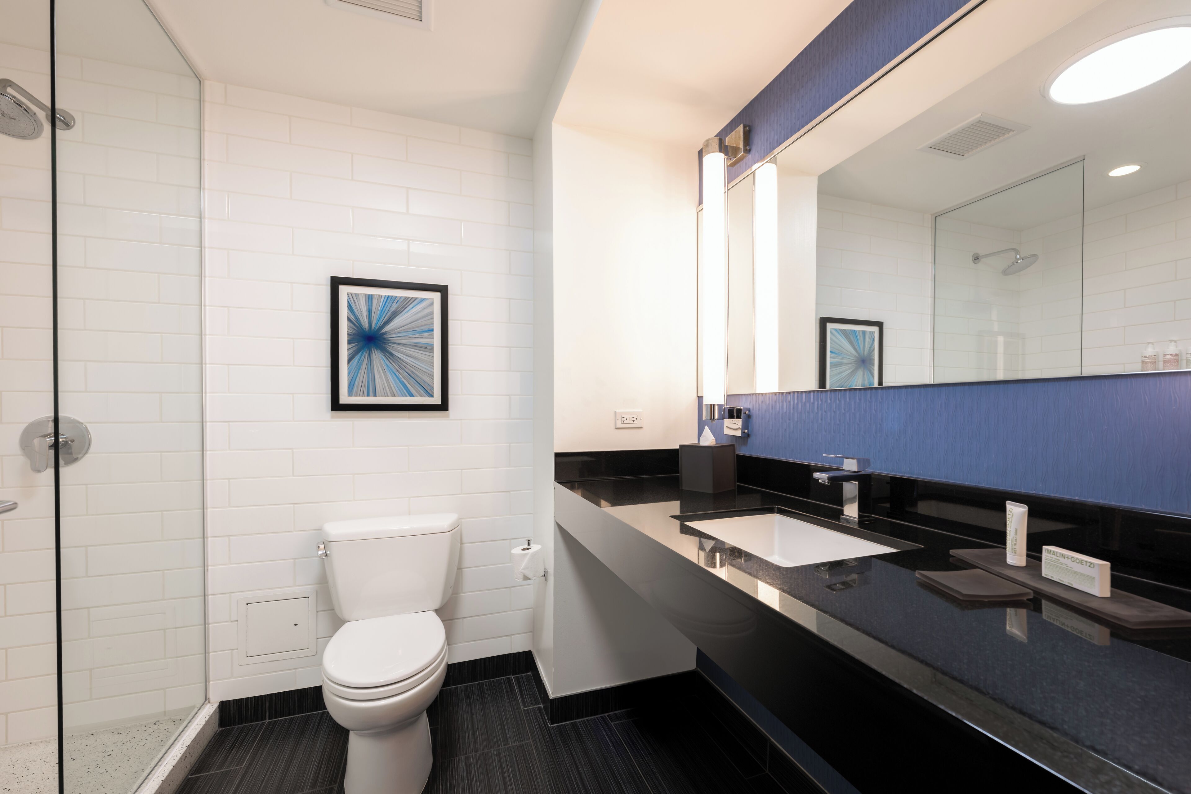 single room | bathroom | shower, designer toiletries, hair dryer, bathrobes