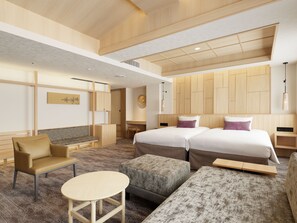 Suite Junior, non-fumeur (2 beds, extra) | Literie de qualité, coffre-fort, accès au Wi-Fi (inclus)