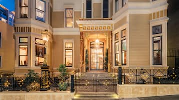 Front of property - evening/night
