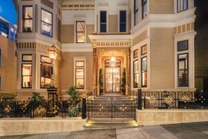 Front of property - evening/night