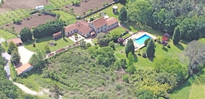 Aerial view - Rusticae Casa A Pedreira (Cuntis)