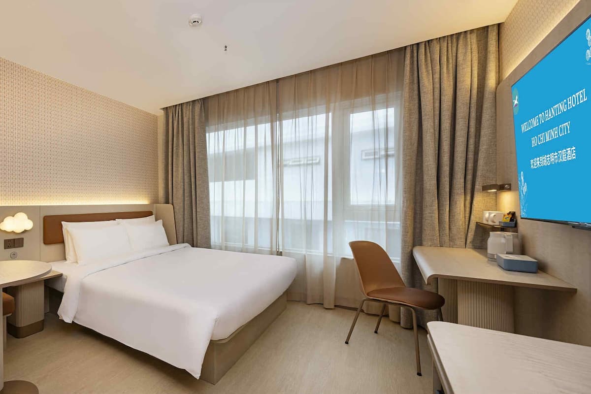 Quarto standard, 1 cama King | Roupas de cama antialérgicas, frigobar, cofres nos quartos