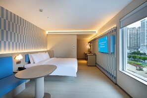 Executive-Zimmer, 1 King-Bett | Allergikerbettwaren, Minibar, Zimmersafe, individuell eingerichtet
