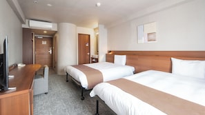Comfort Twin Room, Non Smoking | Desk, blackout drapes, iron/ironing board, free WiFi - Vessel Hotel Miyakonojo (Miyakonojo)
