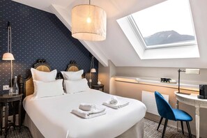 Standard Room, 1 Double Bed, Non Smoking (Small Room) | In-room safe, blackout drapes, iron/ironing board, free WiFi - Hotel La Robeyere, BW Signature Collection (Embrun)