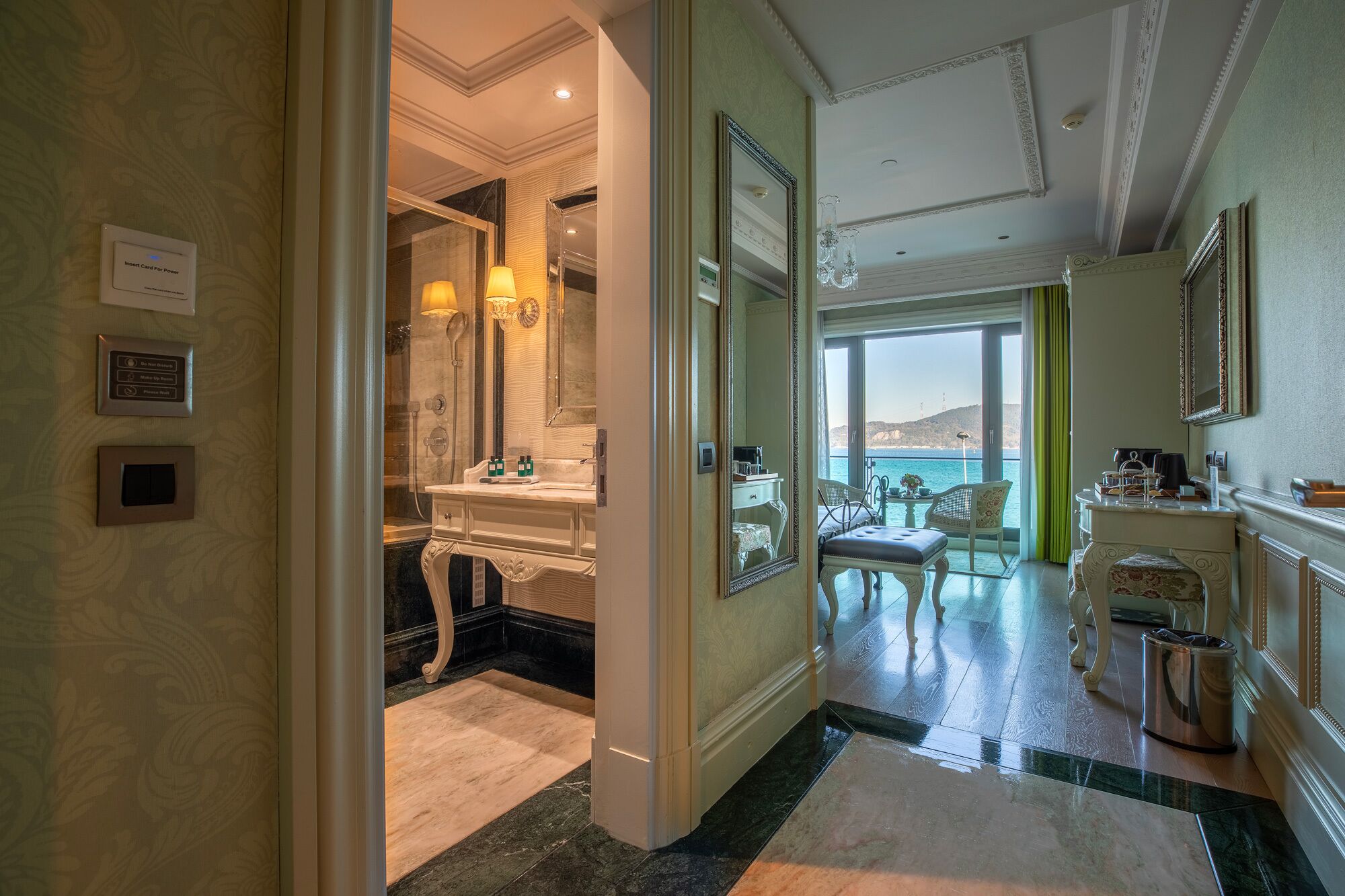 deluxe room (bosphorus view ) | 1 bedroom, egyptian cotton sheets, down duvets, minibar