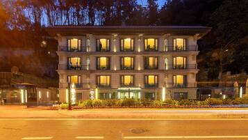 Voorkant van accommodatie