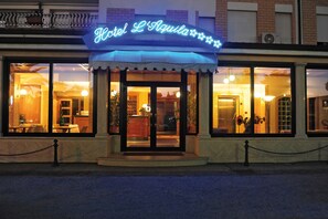 Façade de l’hébergement