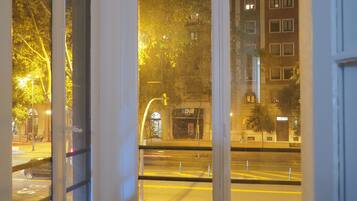 Vue depuis lâhĂ©bergement