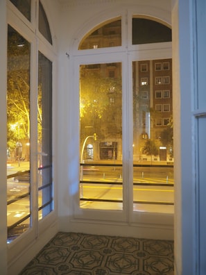 Vue depuis l’hébergement