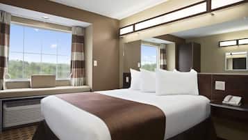 In-room safe, desk, laptop workspace, iron/ironing board