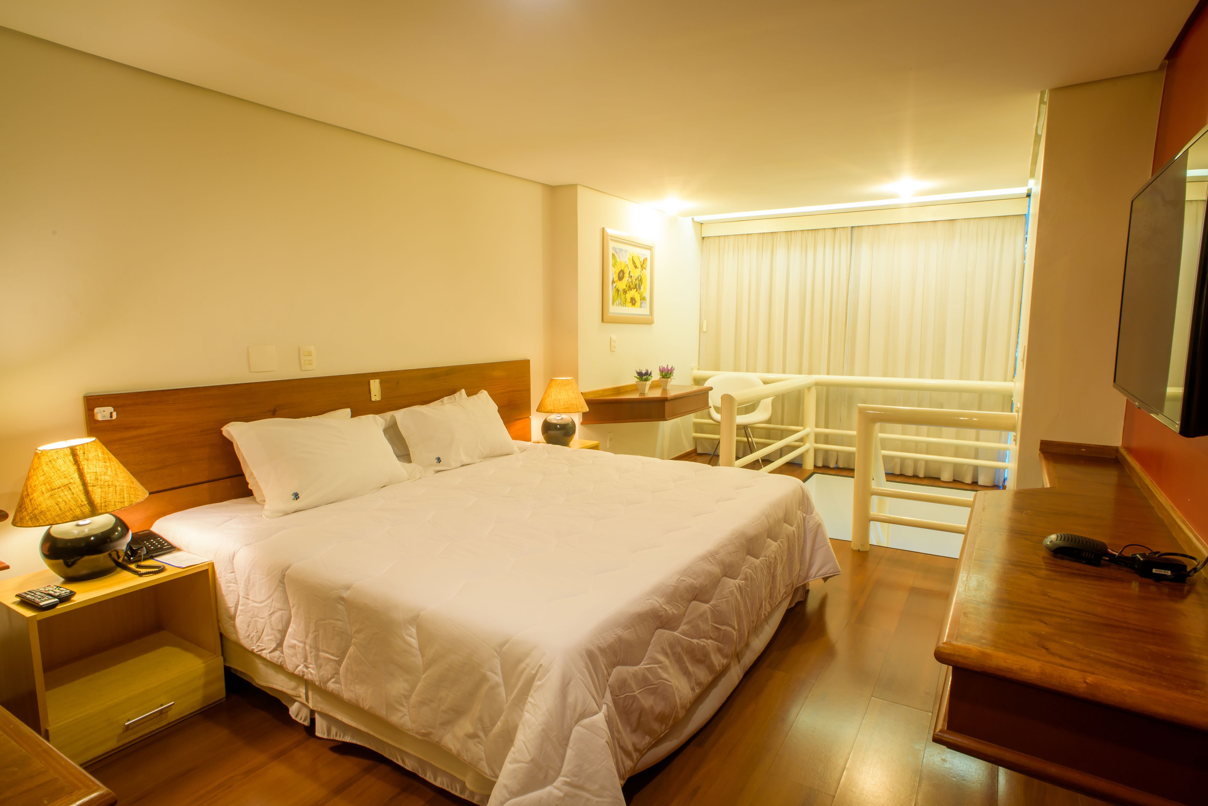 premium room (duplex) | minibar, in-room safe, desk, blackout curtains