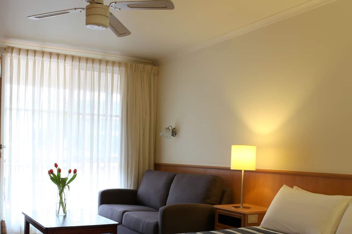 Desk, laptop workspace, iron/ironing board, free WiFi