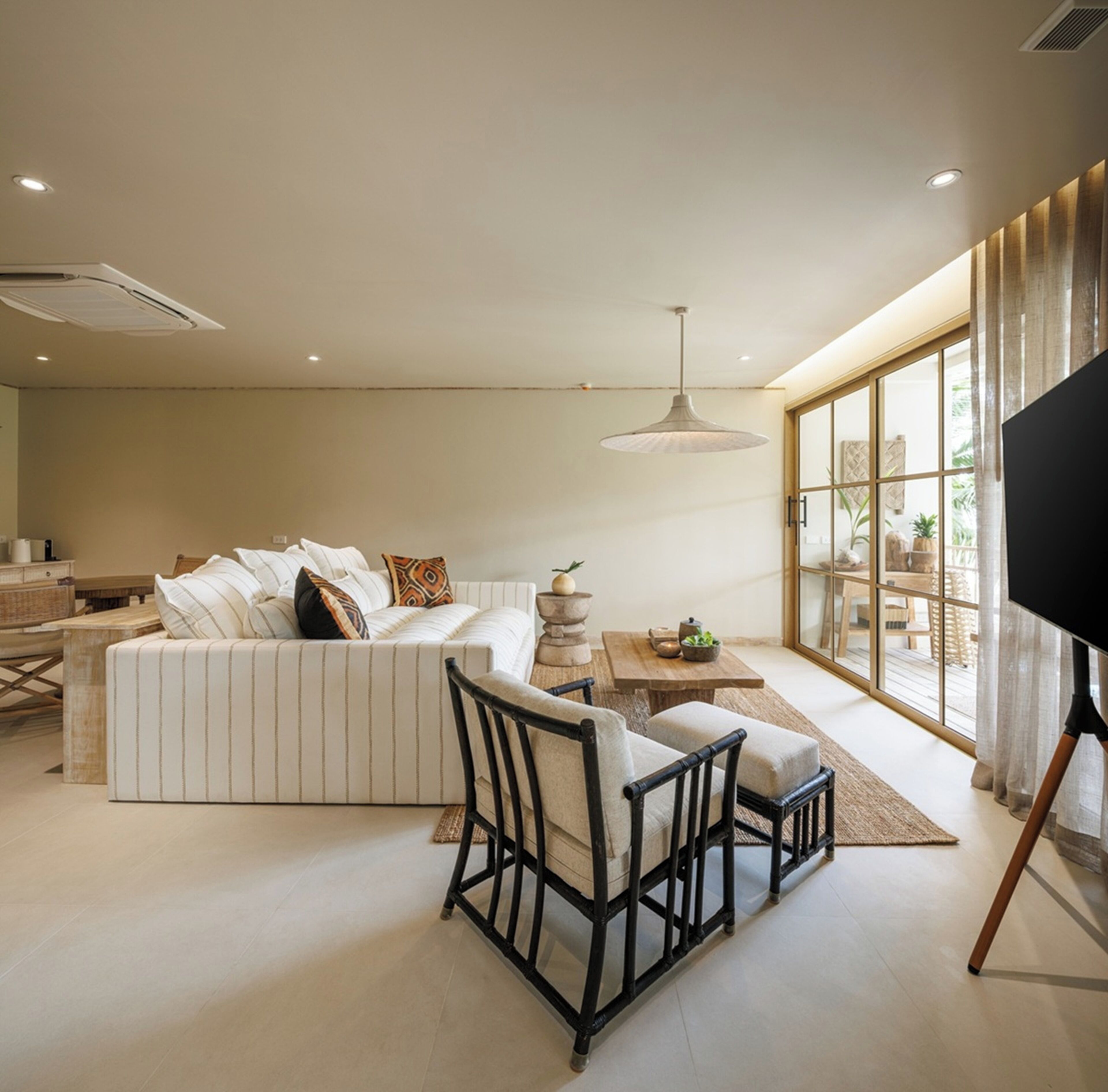 junior suite | 1 bedroom, in-room safe, individually decorated, individually furnished