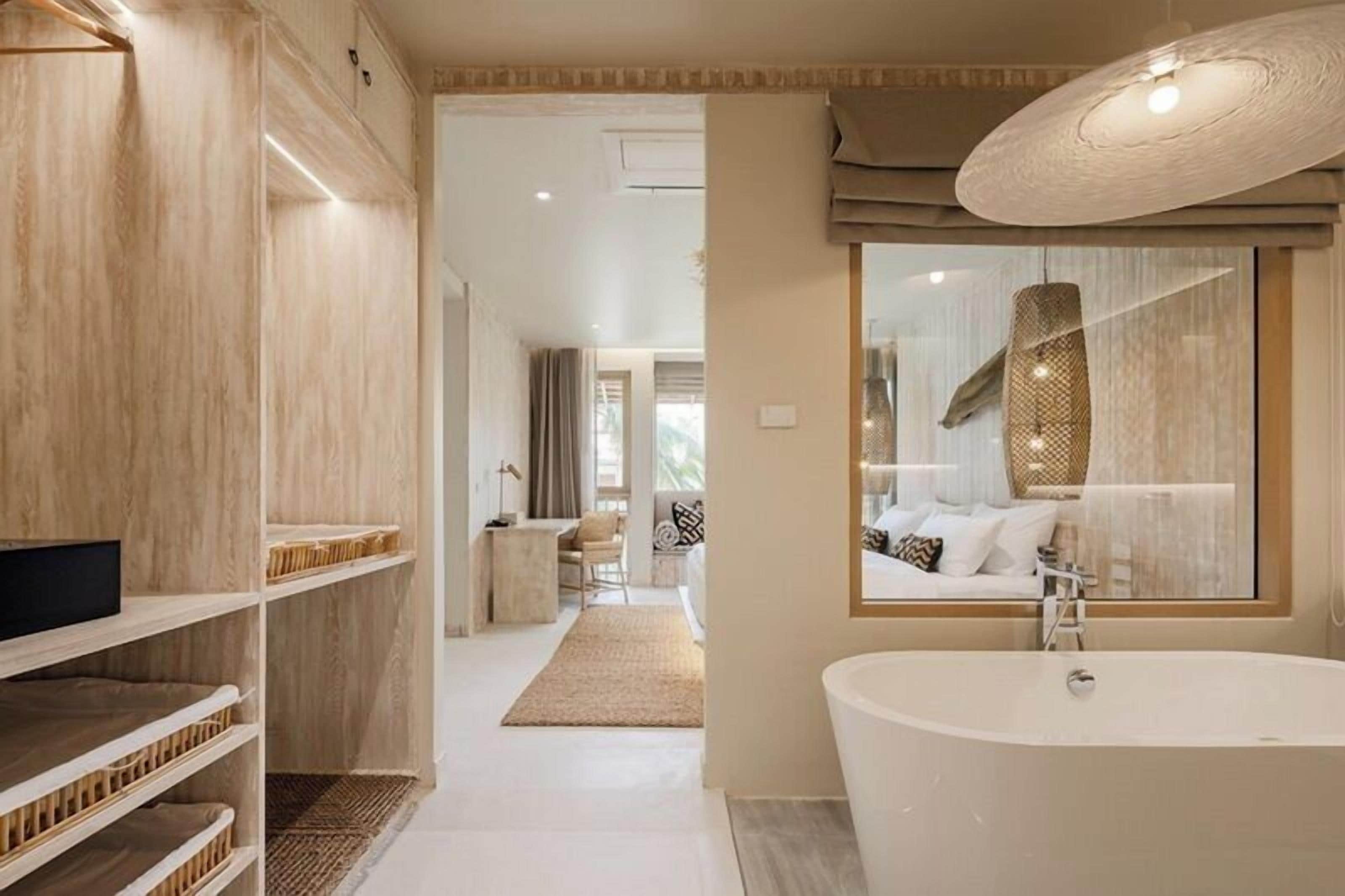 junior suite | 1 bedroom, in-room safe, individually decorated, individually furnished