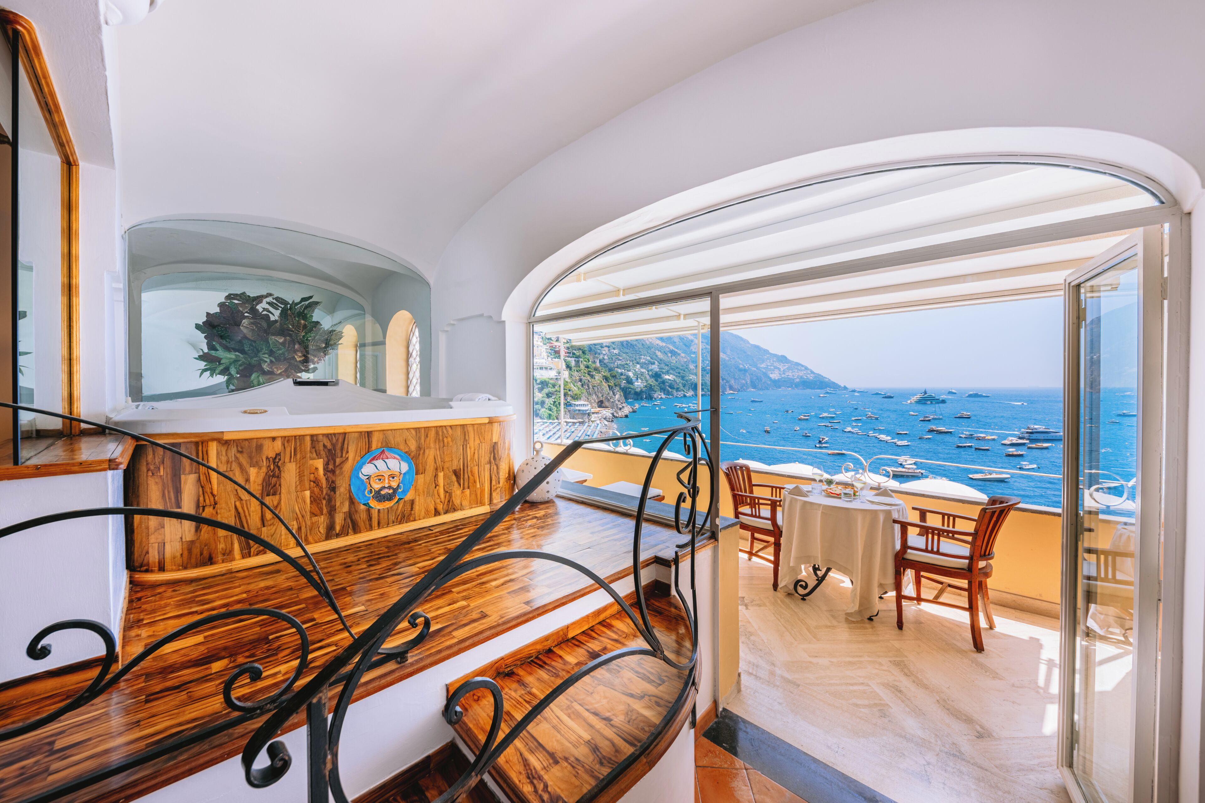 Deluxe Suite, Terrace, Sea View | Terrace/patio