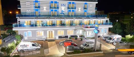 Front of property - evening/night