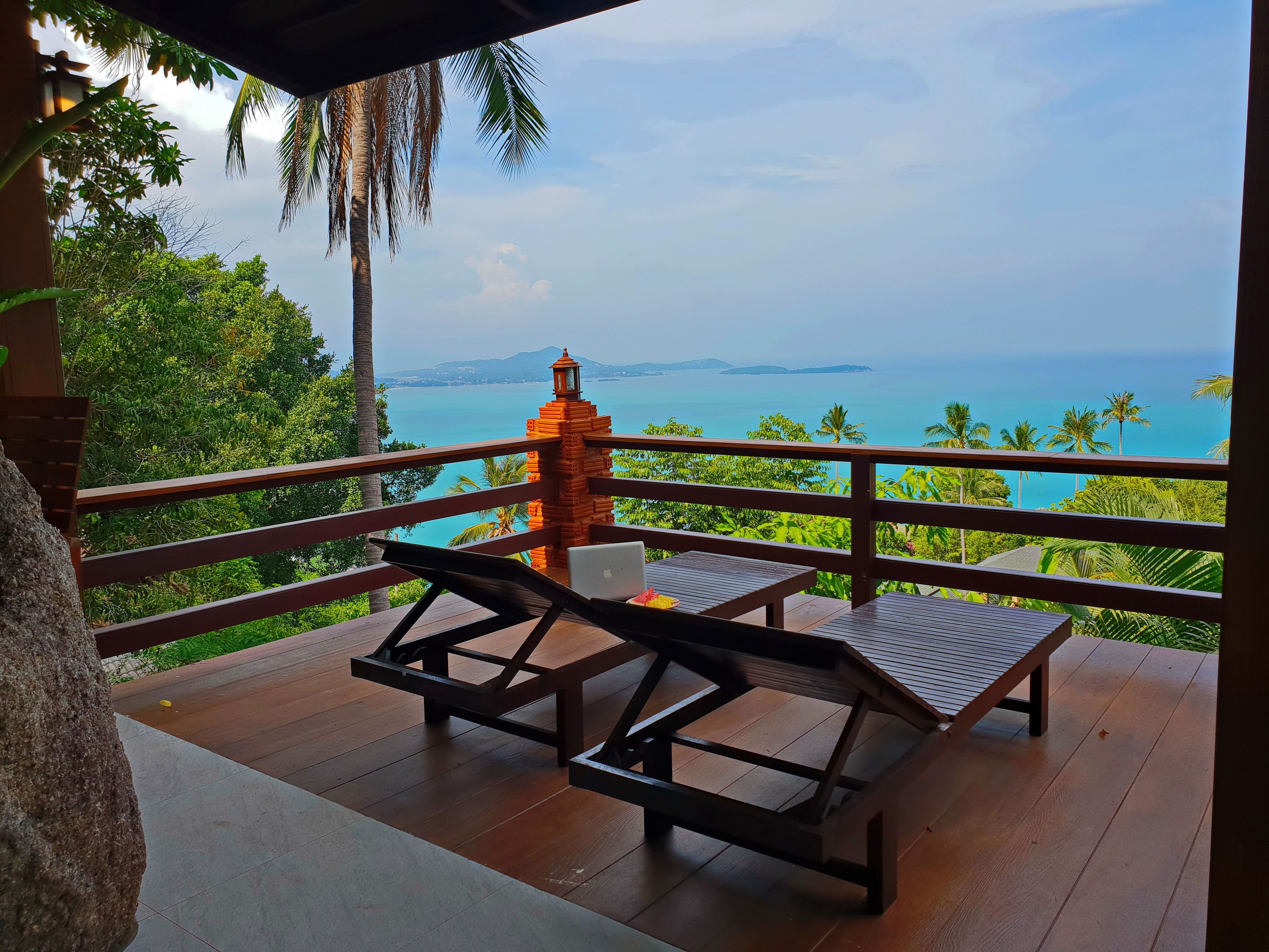 Premier Studio, 1 Bedroom, Ocean View, Ground Floor | Balcony view
