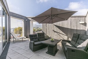 Deluxe Double Room | Terrace/patio - Green City Hotel Vauban (Freiburg im Breisgau)