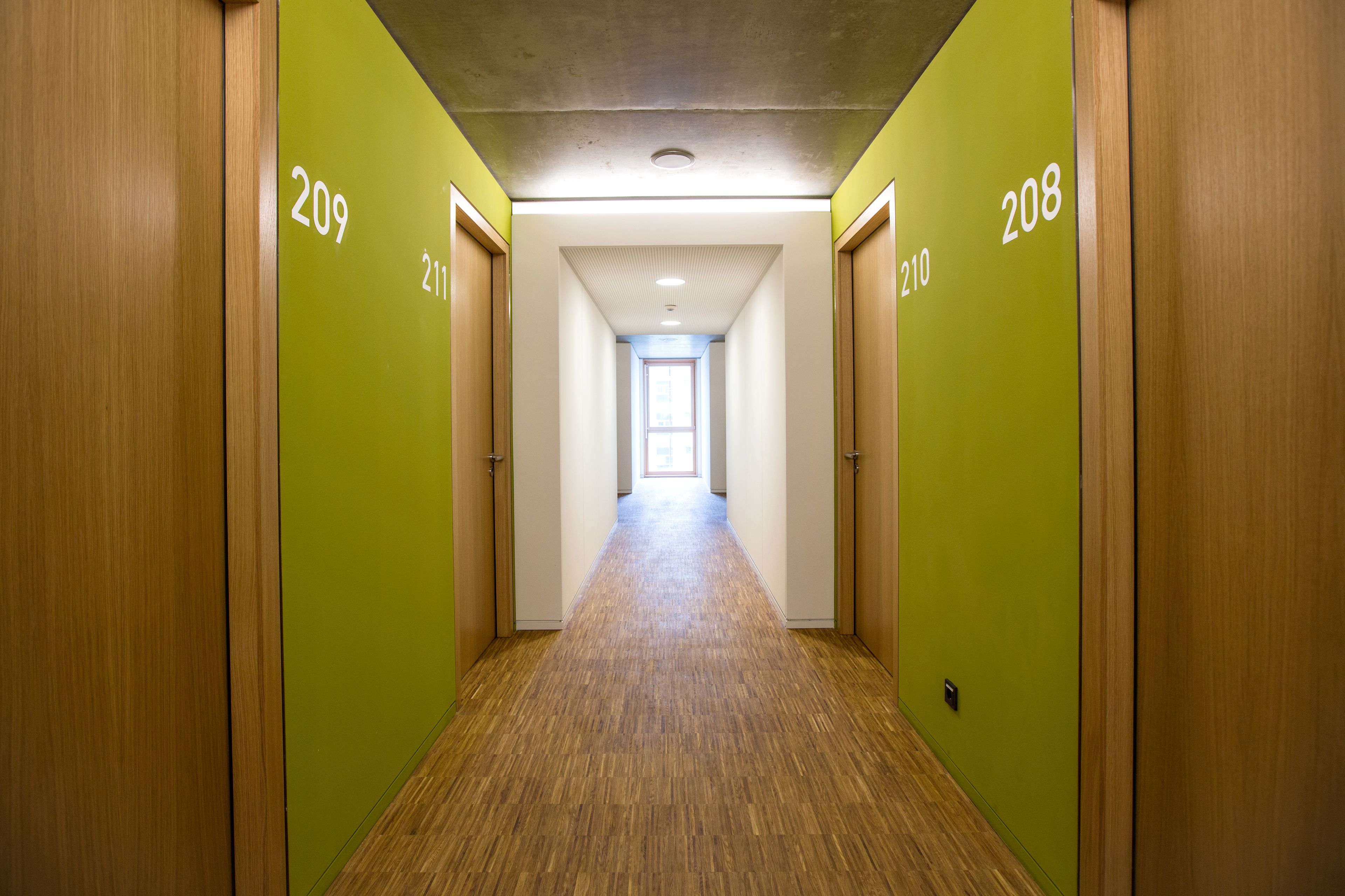 hypo-allergenic bedding, in-room safe, desk, blackout curtains