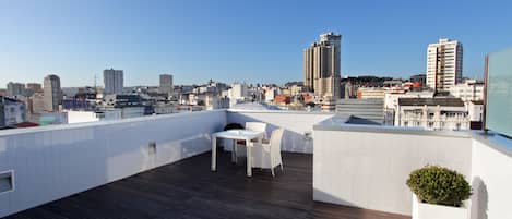 Double or Twin Room, Terrace, Ocean View | Terrace/patio