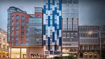 Blick von der Unterkunft