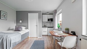 Studio, 1 enkeltseng