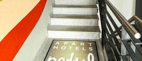 Interior entrance