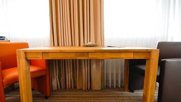 Comfort Double Room | Premium bedding, individually decorated, desk, blackout drapes
