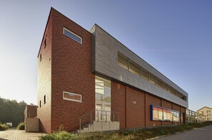 Voorkant van accommodatie