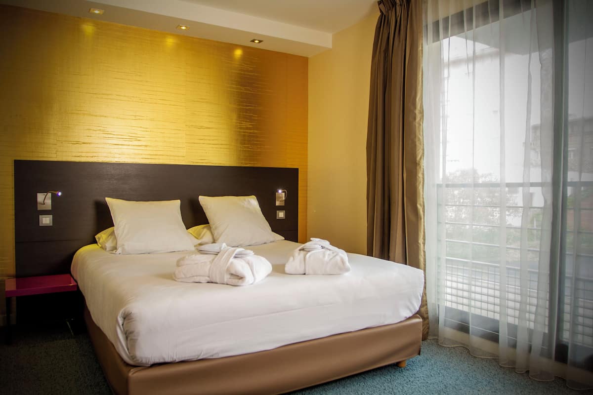 Studio | 2 slaapkamers, luxe beddengoed, een kluis op de kamer