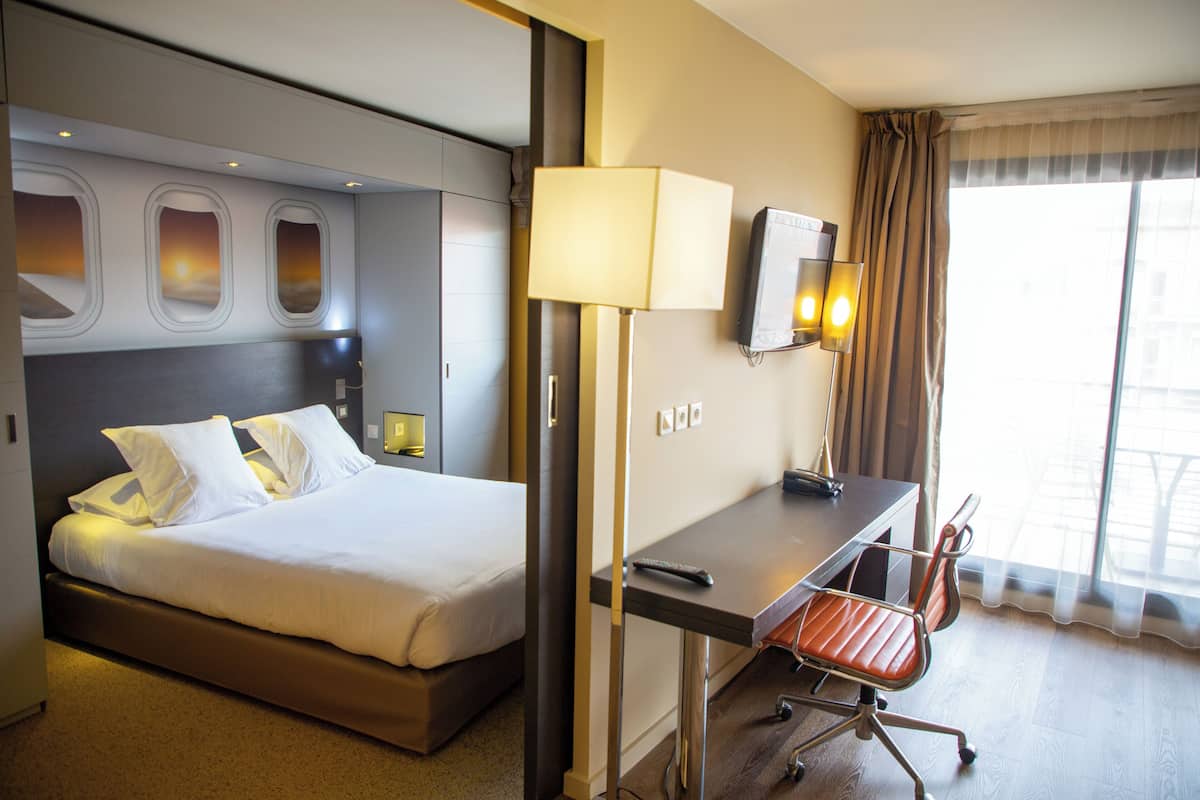 Appartement, 1 tweepersoonsbed met slaapbank | 2 slaapkamers, luxe beddengoed, een kluis op de kamer