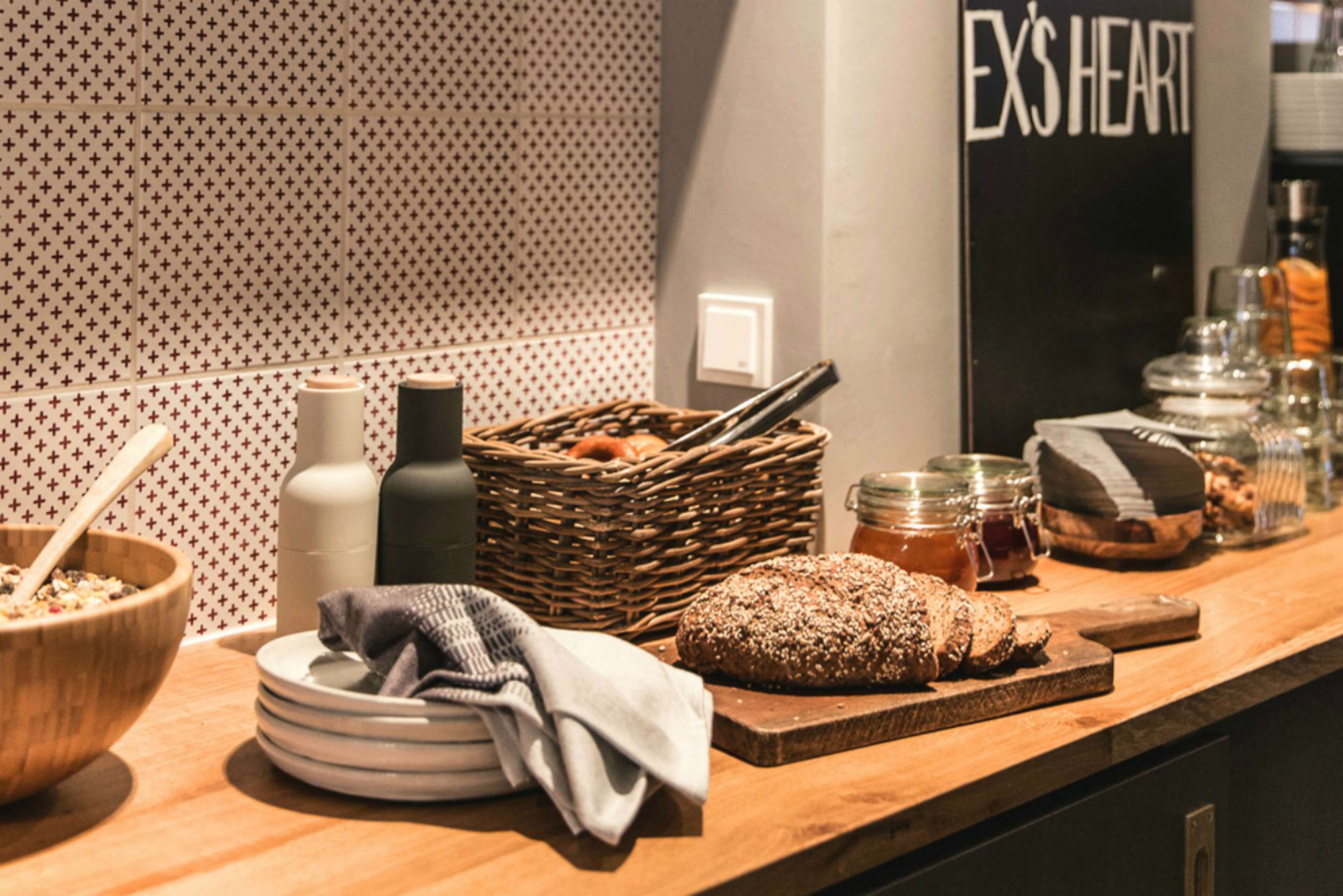 daily buffet breakfast (eur 19.00 per person)