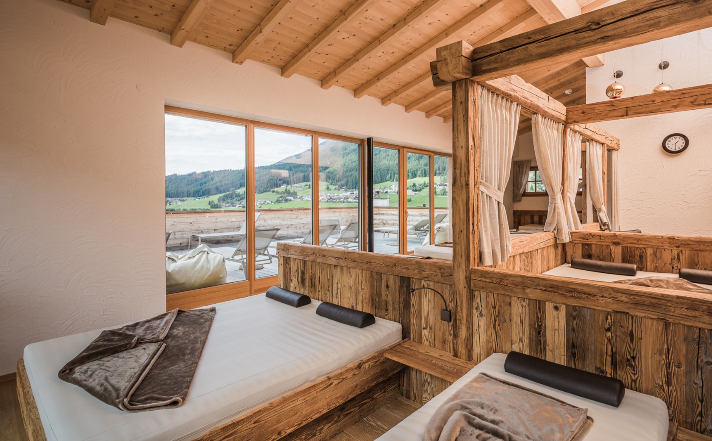 Sauna, baño de vapor, baño turco o hammam y tratamientos corporales 