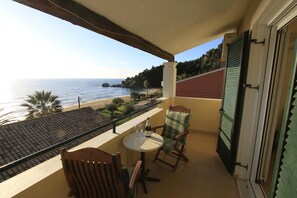 Appartement Confort, 2 chambres, vue mer | Vue sur la plage/l’océan
