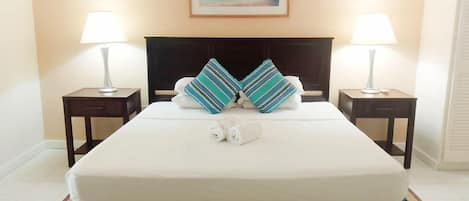 Íbúð - 1 svefnherbergi | 1 svefnherbergi, öryggishólf í herbergi, straujárn/strauborð