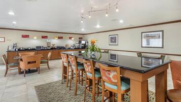 Free daily full breakfast