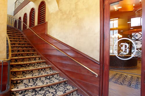 Interior entrance