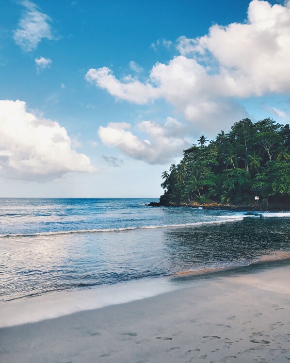 Sur la plage, serviettes de plage, yoga