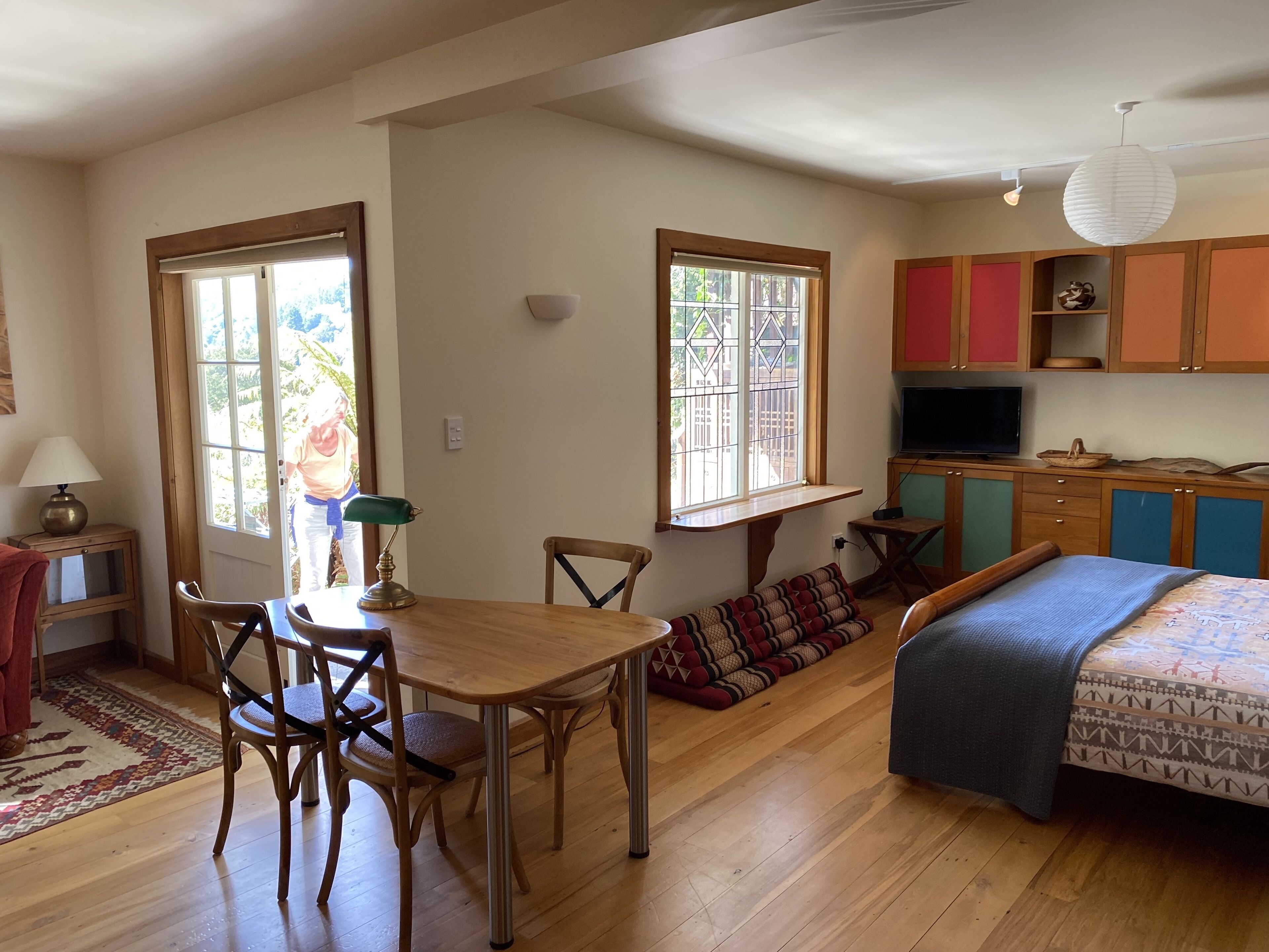 the villa studio - with garden view | living area