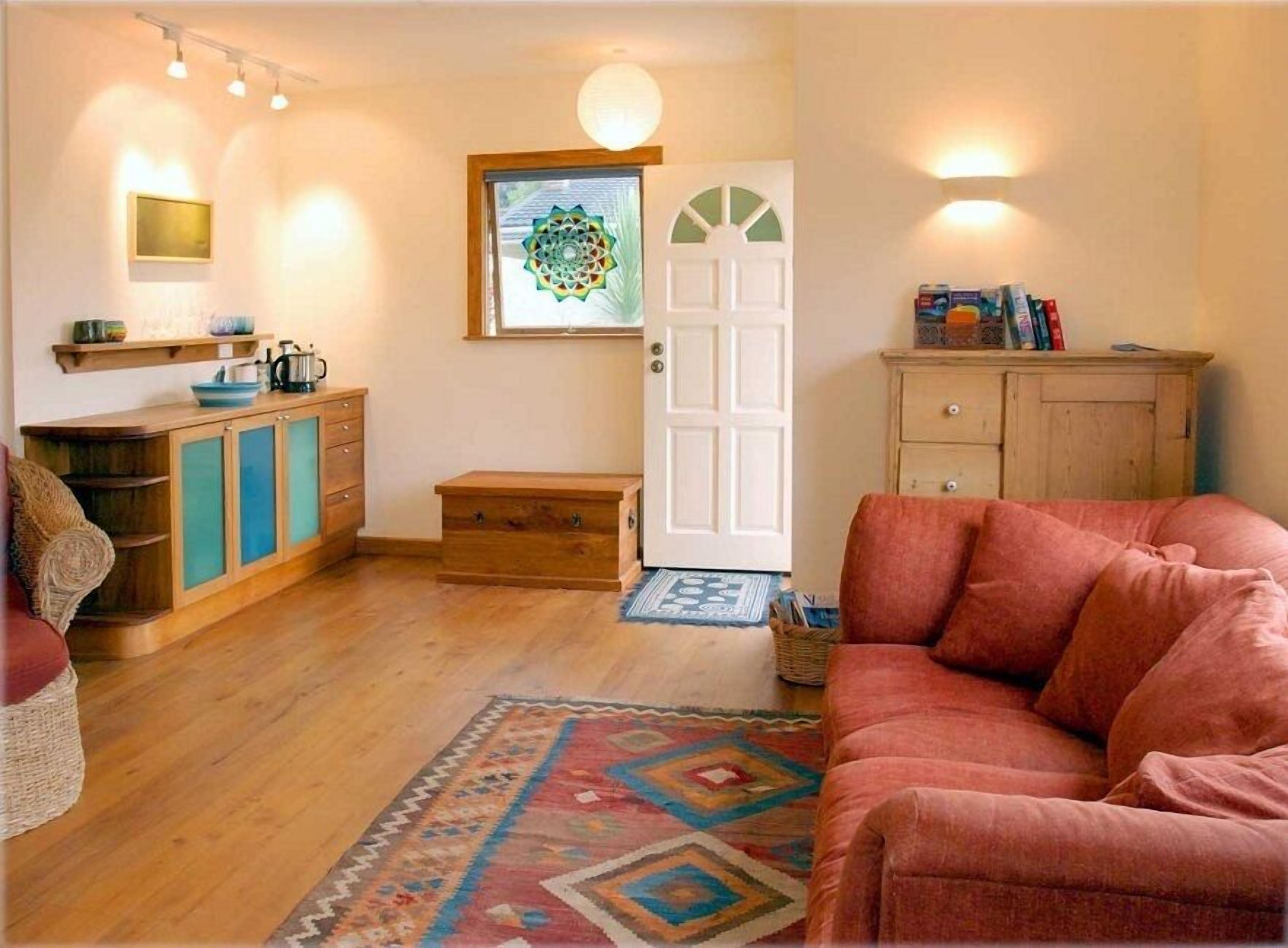 the villa studio - with garden view | living area