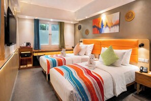 Grand Superior Room | Premium bedding, in-room safe, desk, blackout drapes - J4 Hotels Legian (Kuta)