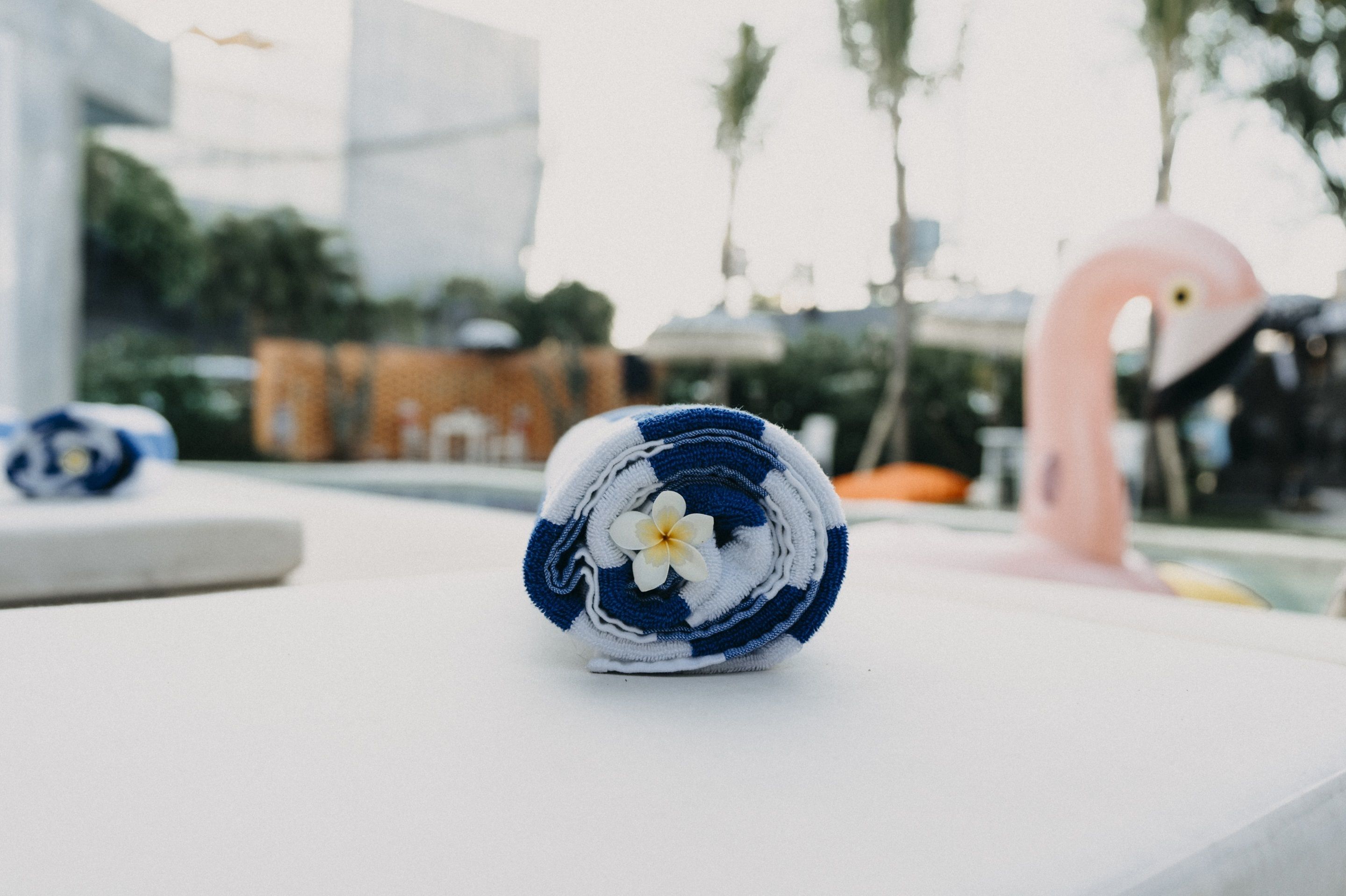 indoor pool, pool loungers
