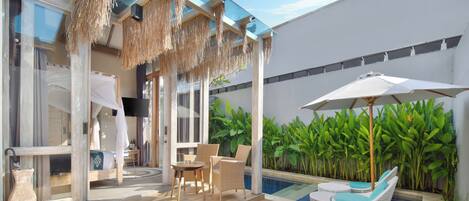1BR Pool Villa (Ground Floor) | Terrace/patio