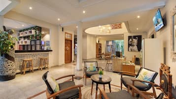 Sala de estar en el lobby